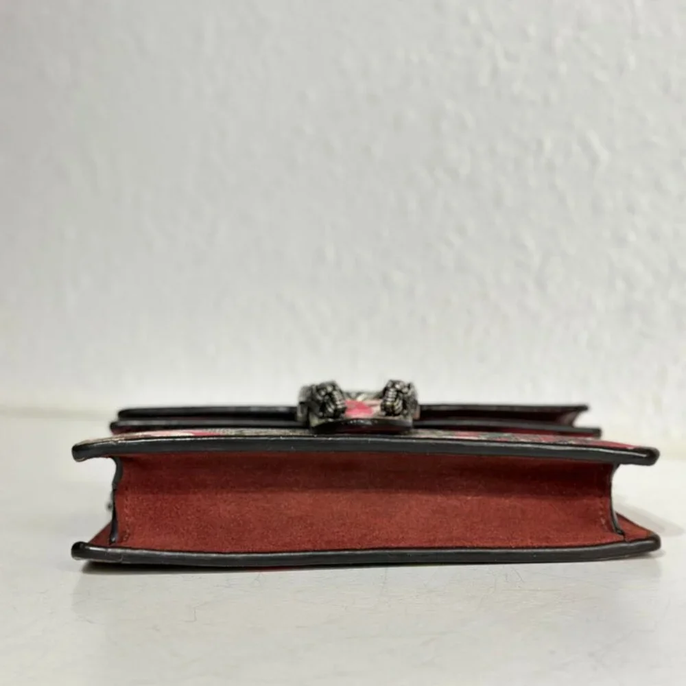 Gucci GG Logo Supreme Dionysus Super Mini Shoulder Bag Crossbody - Picture 5 of 9